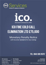 Cold Call Elimination Ltd Monetary Penalty Notice