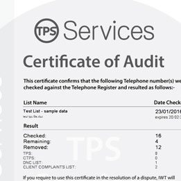 TPS services launches Proof of Screening Certificates